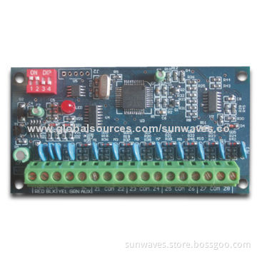 Wired Detector Expansion Module with 25/30mA Current Consumption, Measures 105 x 99 x 16mm